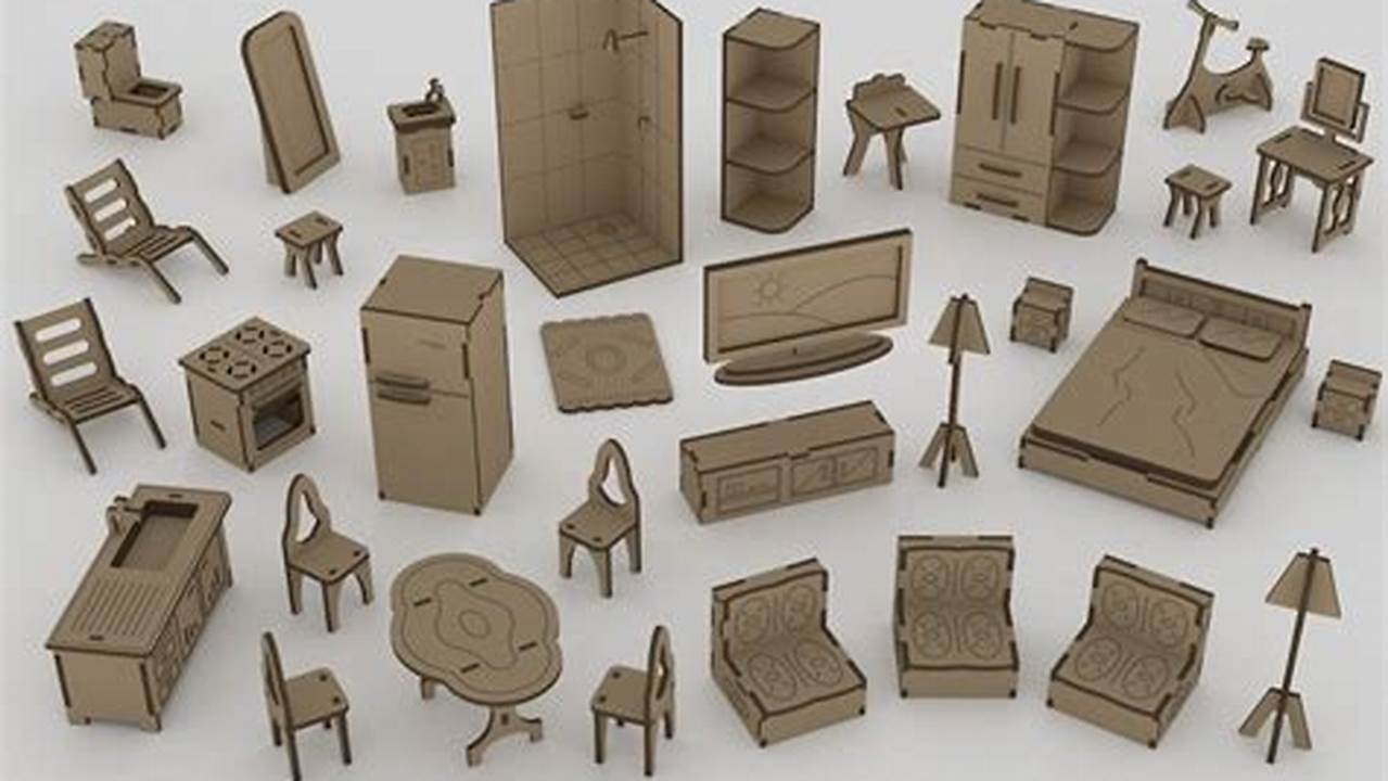 Stylish Furniture, Free SVG Cut Files