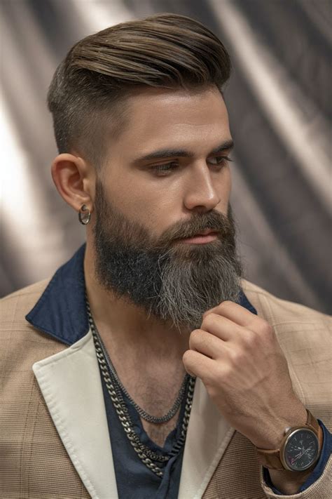 Stylish Beard Look Images