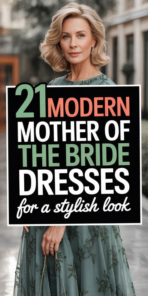 Stylish Modern Mother of the Bride Outfits