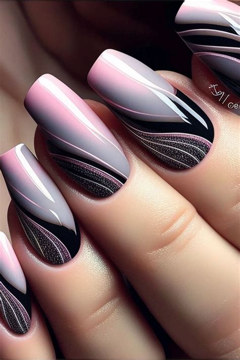 Stylish Nail Design On Beautiful