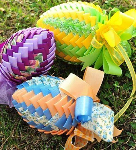 Styrofoam Easter Eggs