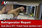 Sub-Zero Freezer Not Cooling
