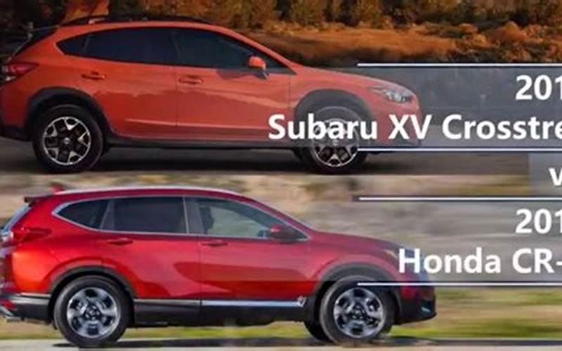 Subaru Crosstrek Vs Honda Crv Off-Road Capability