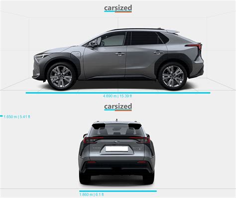 Subaru Solterra Exterior Dimensions