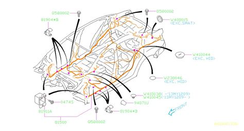 Subaru Wiring Diagram Color Codes Image