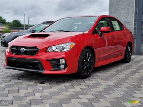 Subaru Wrx Red Color