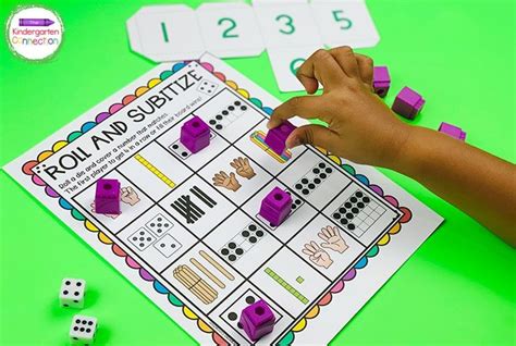 Subitizing Activities For Kindergarten