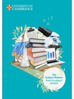 Subject Matters They Love