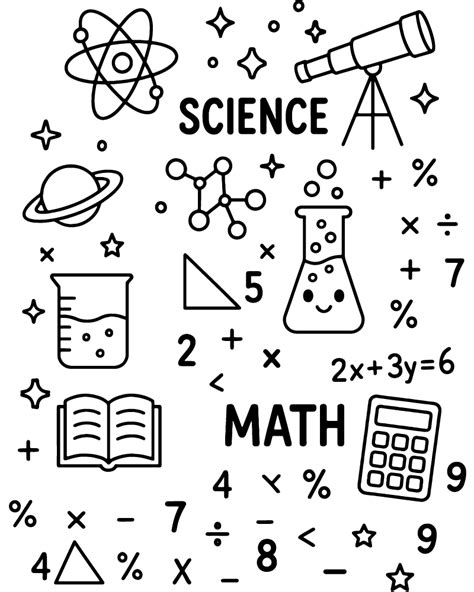 Subject-Specific Coloring: Math and Science