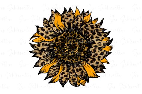 Download Sublimation - Leopard Sunflower Cameo