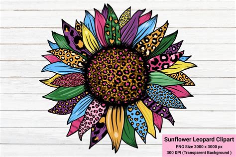 Download Sublimation - Leopard Sunflower Images