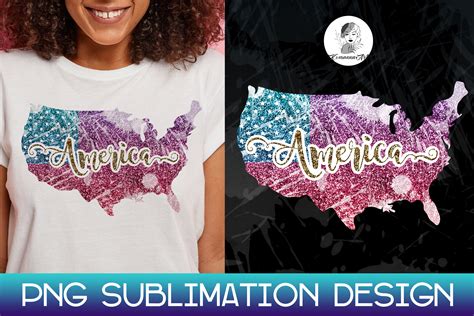 Download Sublimation America Design, July 4th Commercial Use