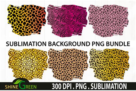 Download Sublimation Background Bundle Animal for Cricut Machine