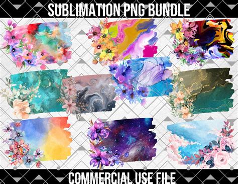 Download Sublimation Background Bundle Watercolor Commercial Use