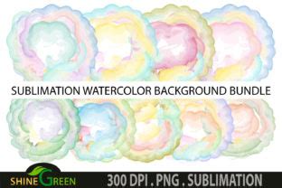 Download Sublimation Background Bundle Watercolor Files For Crafts