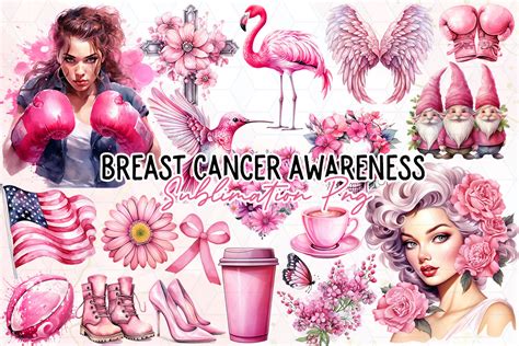 Download Sublimation Cancer Awareness Design Commercial Use