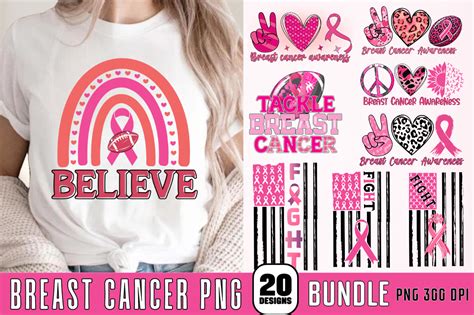 Download Sublimation Cancer Awareness Design Files For Crafts