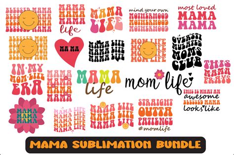 Download Sublimation Design Bundle Files for Cricut