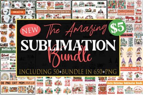 Download Sublimation Design Bundle for Cricut