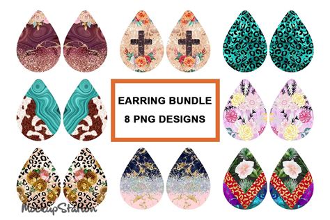 Download Sublimation Earring Bundle Commercial Use DXF Files