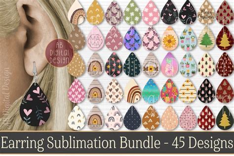 Download Sublimation Earring Bundle Crafts