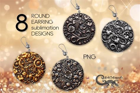 Download Sublimation Earring Bundle Creativefabrica DXF Files