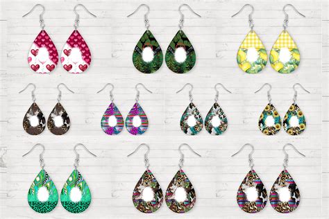Download Sublimation Earring Bundle Cut Images