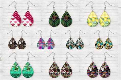Download Sublimation Earring Bundle Easy Edite