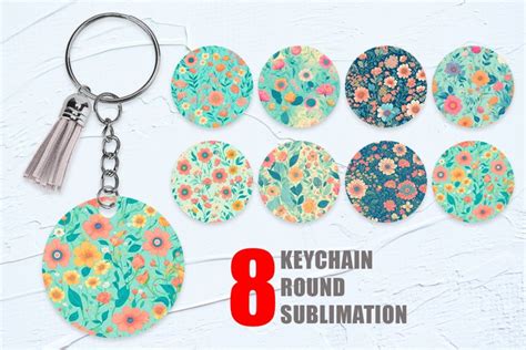 Download Sublimation Keychain Design Files