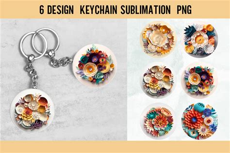 Download Sublimation Keychain Design Files For Crafts