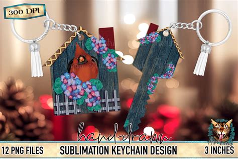 Download Sublimation Keychain Design for Cricut Machine