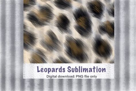 Download Sublimation Leopard Pattern Creativefabrica DXF Files