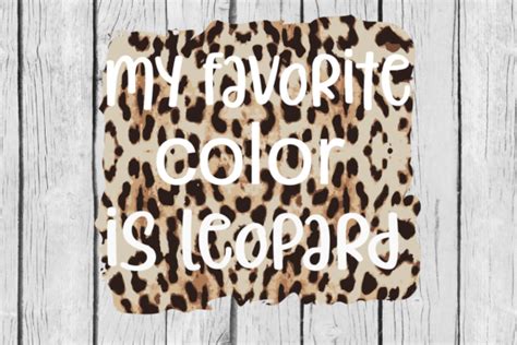Download Sublimation Quote Leopard Print DXF Files