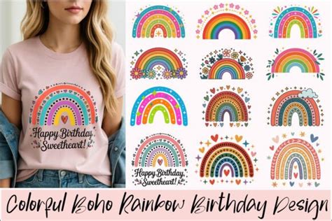 Download Sublimation Rainbow Bundle Files for Cricut