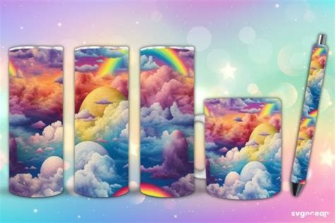 Download Sublimation Rainbow Bundle for Cricut Machine
