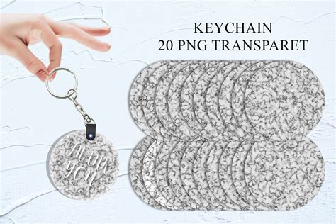 Download Sublimation Round Keychain Silhouette For Crafts