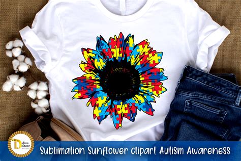 Download Sublimation Sunflower Autism Awareness Images