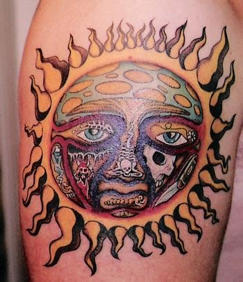 sublime sun tattoo