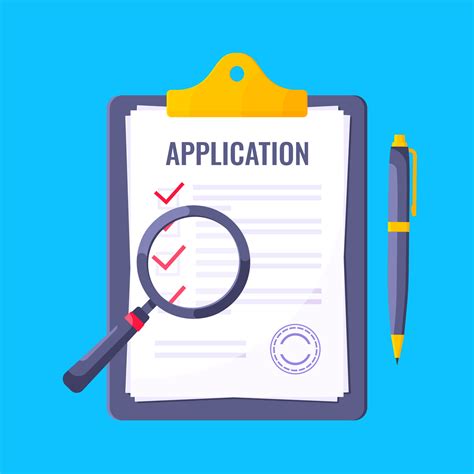 Submit the application