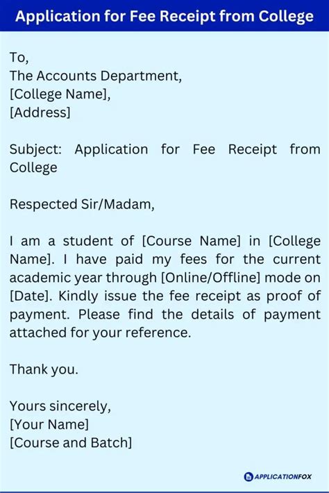 Submitting Your Application and Fees