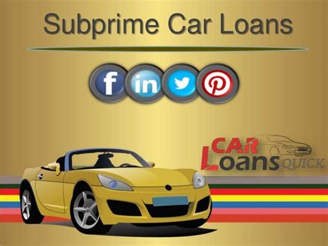 Subprime Auto Loans Companies