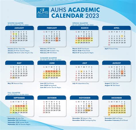 Master Calendar Nelson University 2024