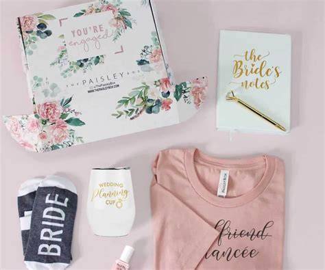 Subscription Boxes Engagement Gifts