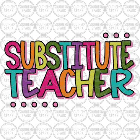 Revolutionize Your Classroom with Our Premium Substitute Teacher SVG Designs