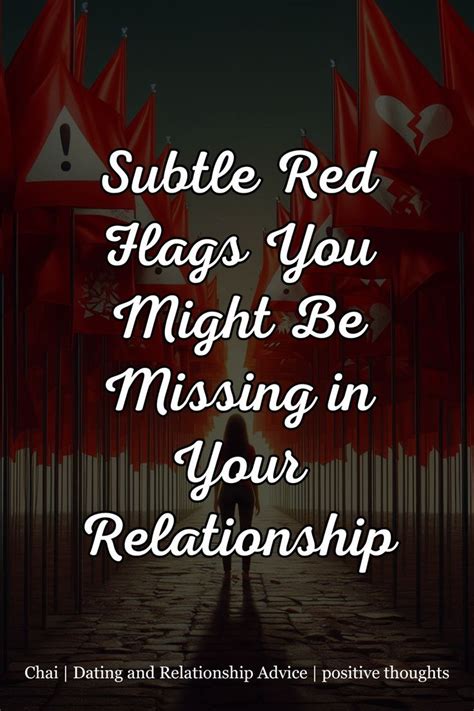 Subtle Red Flags You Might Miss