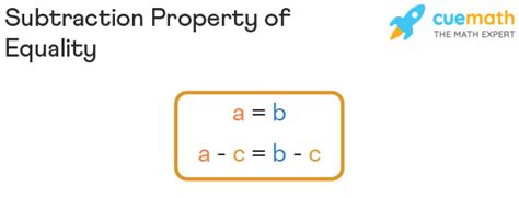 Unleash the Power of Mathematics with Subtraction Property of Equality- A Comprehensive Definition!