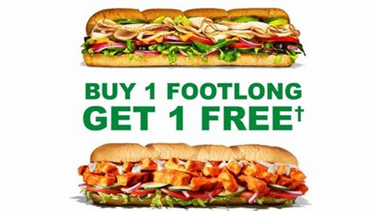 Subway Bogo Promo Code 2025