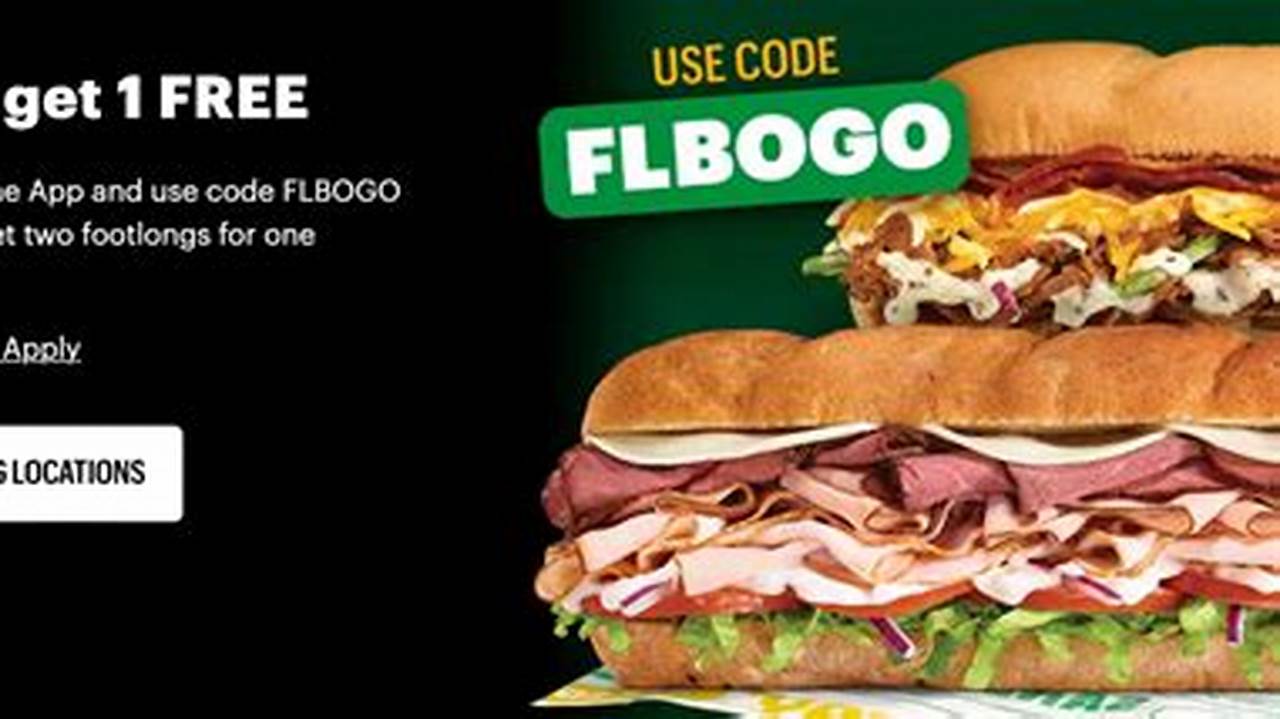 Subway February 2025 Promo Code Free Shipping
