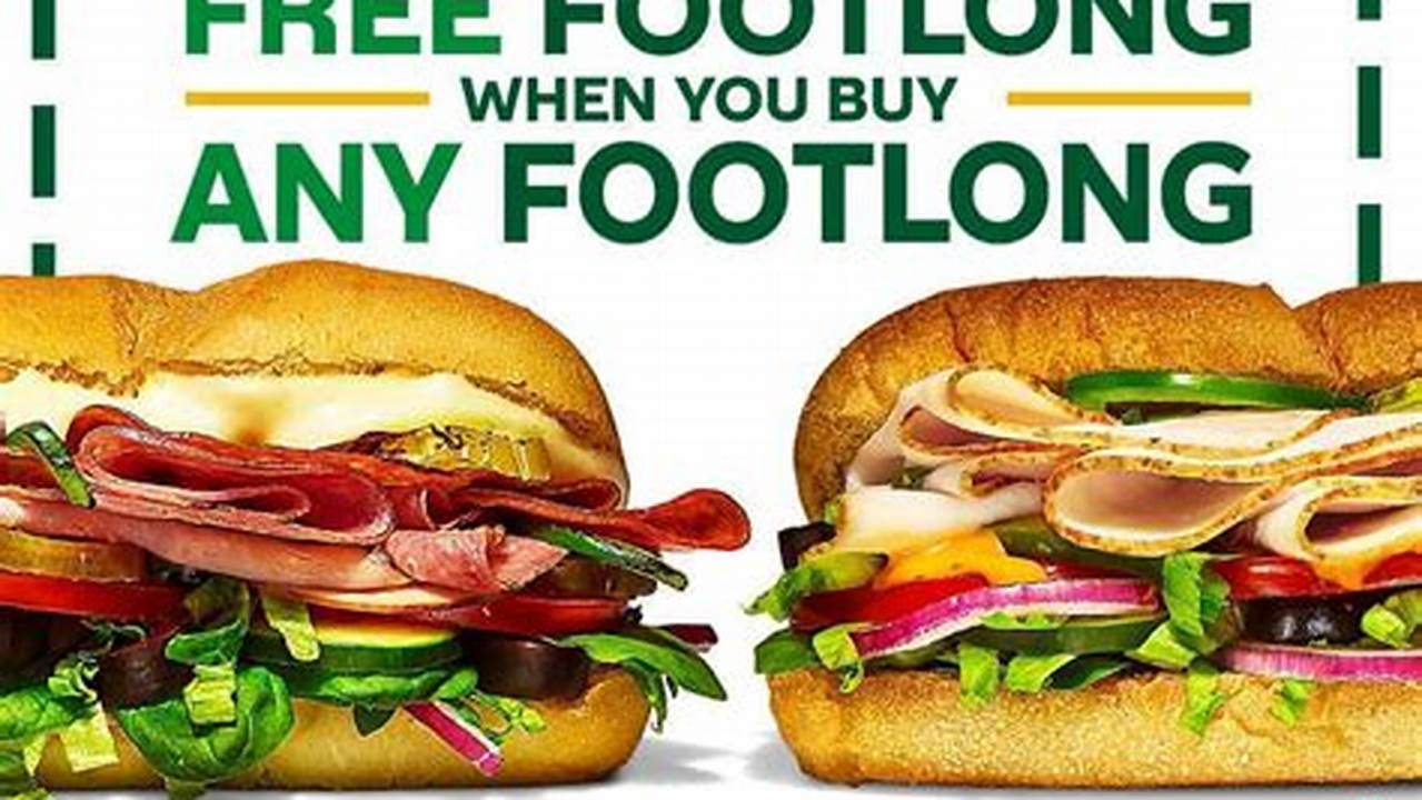 Subway Promo Code Bogo 2025