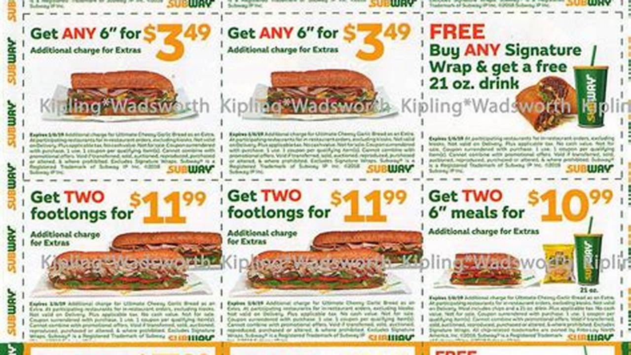 Subway Promo Code July 2024 New York